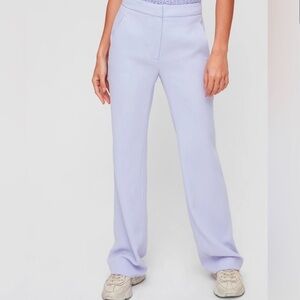 Purple Wide Leg Pants